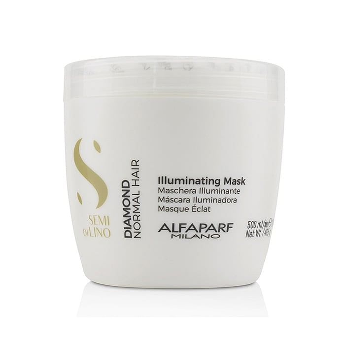 ALFAPARF SEMI DI LINO DIAMOND ILLUMINATING MASK 500 ml - Maschera  illuminante. Lucentezza estrema, ALFAPARF MILANO