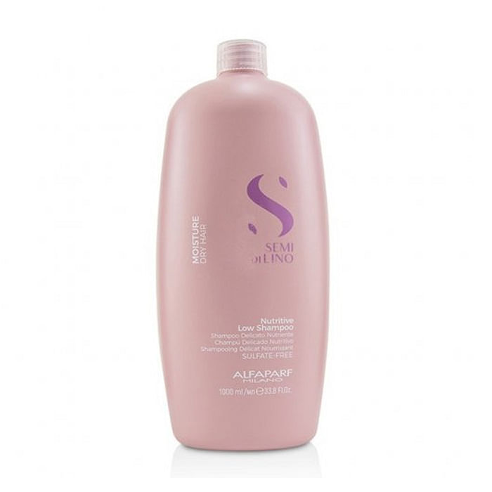 ALFAPARF SEMI DI LINO NUTRITIVE LOW SHAMPOO 1000 ml - Shampoo nutriente per capelli secchi e crespi