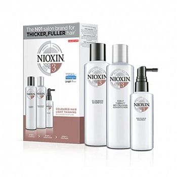 NIOXIN 3D CARE SYSTEM KIT 3 - COLORED HAIR LIGHT THINNING 