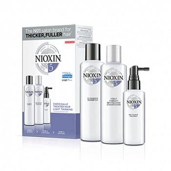 NIOXIN 3D CARE SYSTEM KIT 5 - CHEMICALLY HAIR LIGHT THINNING