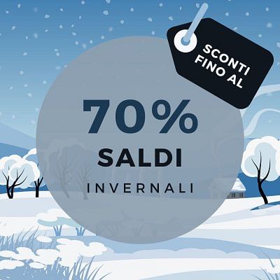 SALDI - SCONTI FINO AL 70%