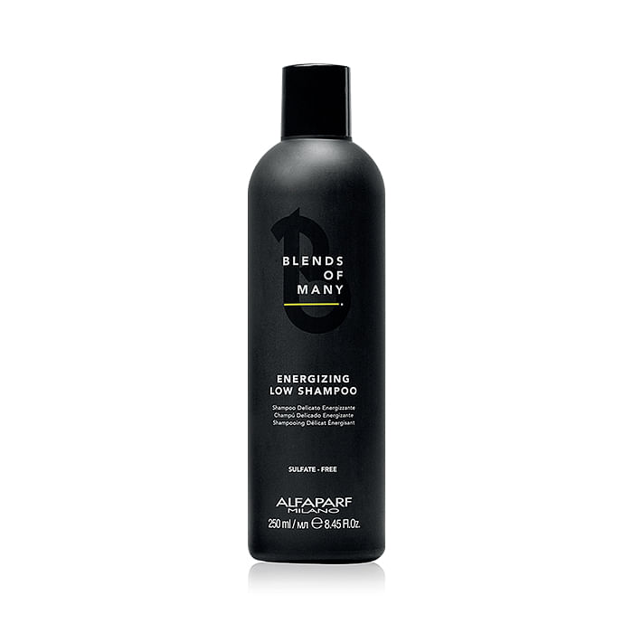 ALFAPARF BLENDS OF MANY ENERGIZING LOW SHAMPOO 250 ml - Shampoo energizzante anticaduta. Per capelli deboli che cadono