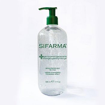 SIFARMA HAND CLEANSING GEL 500 ml / 17.00 Fl.Oz