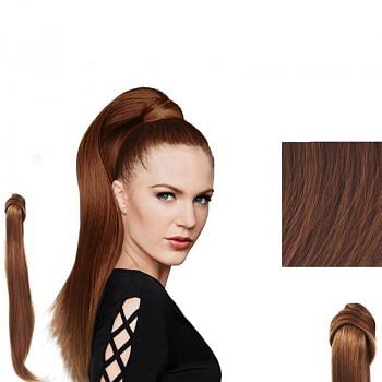 HAIRDO SMOOTH TAIL 64CM - COPPER MAHOGANY BROWN