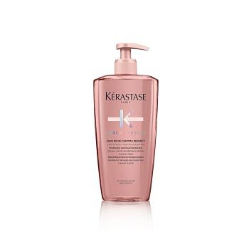 KERASTASE CHROMA BAIN RESPECT 500 ml - Shampoo per capelli colorati fini/medi. Prolunga la durata del colore