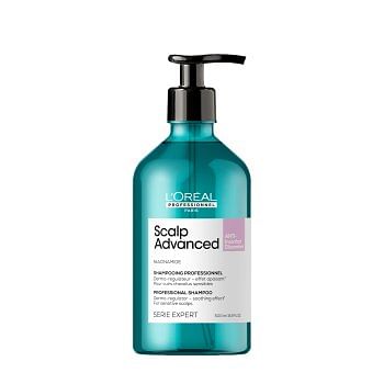 L'OREAL SERIE EXPERT SCALP ADVANCE SHAMPOO ANTI INCONFORT-DISCOMFORT 500 ml - Shampoo lenitivo per cute sensibile.