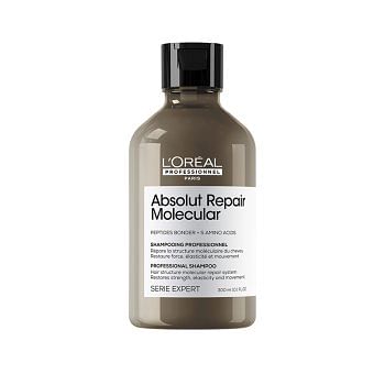 L'OREAL SERIE EXPERT ABSOLUT REPAIR MOLECULAR SHAMPOO 300 ml - Shampoo ricostruzione molecolare