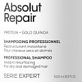 L'OREAL SERIE EXPERT ABSOLUT REPAIR SHAMPOO 500 ml - Shampoo per capelli molto danneggiati.