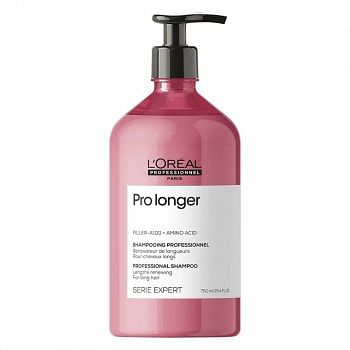 L'OREAL SERIE EXPERT PRO LONGER SHAMPOO 750 ml - Shampoo rinnovatore di lunghezze.