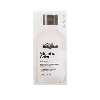 L'OREAL SERIE EXPERT VITAMINO COLOR SHAMPOO 10 ml - Shampoo per capelli colorati. 