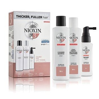 NIOXIN - SYSTEM 3 KIT 150 ml - Capelli Trattati Colorati con Diradamento Lieve