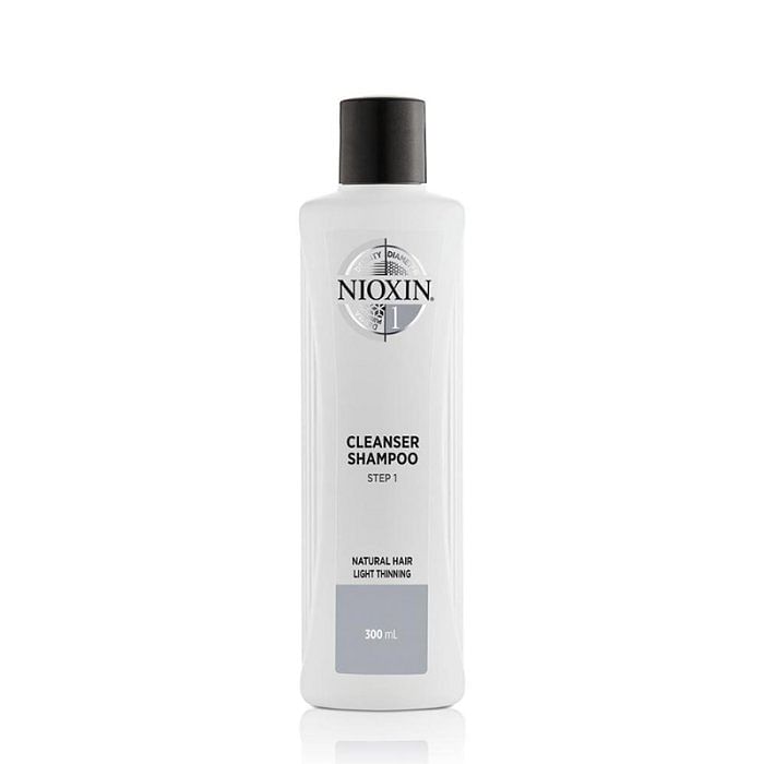 NIOXIN - SYSTEM 1 CLEANSER SHAMPOO 300 ml - Capelli naturali con diradamento lieve