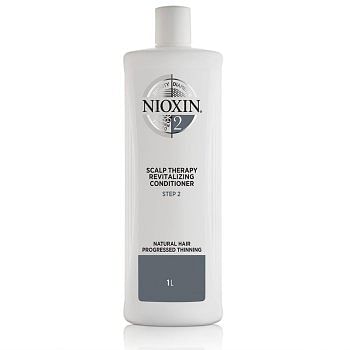 NIOXIN - SYSTEM 2 SCALP THERAPY REVITALIZING CONDITIONER NATURAL HAIR PROGRESSED THINNING 1000 ml / 33.81 Fl.Oz