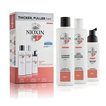 NIOXIN - SYSTEM 4 KIT 300 ml - Capelli Trattati Colorati con Diradamento Avanzato
