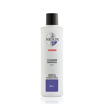 NIOXIN - SYSTEM 6 CLEANSER SHAMPOO 300 ml - Capelli Decolorati/ Trattati Chimicamente con Diradamento Avanzato