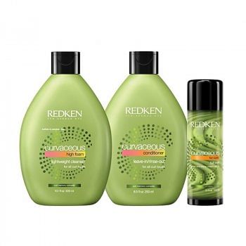 REDKEN CURVACEOUS SHAMPOO-CONDITIONER-FULL SWIRL