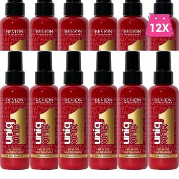 REVLON PROFESSIONAL UNIQ ONE NEW FRAGRANCE SPECIAL EDITION HAIR TREATMENT 150 ml / 5.10 Fl.Oz - MULTIPACK 12 PZ