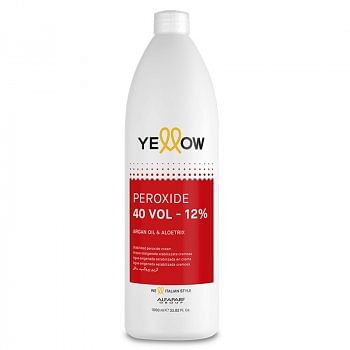 YELLOW COLOR PEROXIDE 40 VOL 1000 ml / 33.80 Fl.Oz
