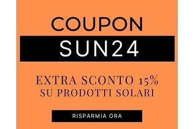 EXTRA 15% ON SUN PRODUCTS